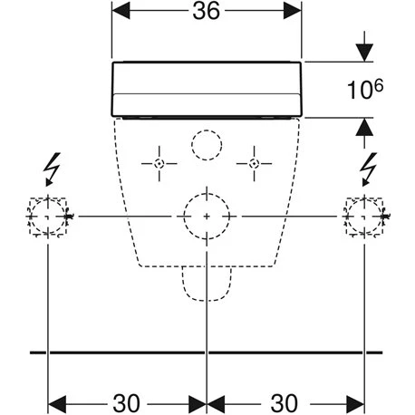 Geberit Abattant WC AquaClean Tuma Comfort Noir/verre Frein De Chute 6 Geberit Abattant WC AquaClean Tuma Comfort Noir/verre Frein De Chute – Image 4