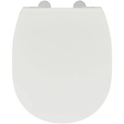 Abattant WC Ultra-fin Sanis Frein De Chute Blanc -Bain Salle Produit Magasin abattant p008201 ultra fin frein de chute 2
