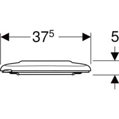 Geberit Abattant WC Renova Comfort Rouge Carmin , Adapté PMR, Fixation Dessus 8 Geberit Abattant WC Renova Comfort Rouge Carmin , Adapté PMR, Fixation Dessus -Bain Salle Produit Magasin abattant renova comfort pmr 500679012 rouge carmin standard 2