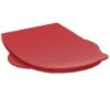 Abattant WC Contour 21 Rouge Ergonomique -Bain Salle Produit Magasin abattant wc contour 21 rouge ergonomique