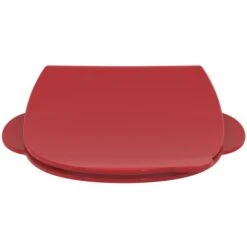 Abattant WC Contour 21 Rouge Ergonomique -Bain Salle Produit Magasin abattant wc contour 21 rouge ergonomique 2