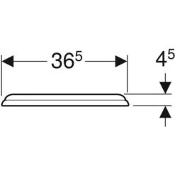 Geberit Abattant WC Publica Blanc Fixation Dessous -Bain Salle Produit Magasin abattant wc publica blanc fixation dessous 2