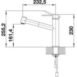 Blanco Mitigeur Cuisine Ambis-S 523119 Inox Brossé 13 Blanco Mitigeur Cuisine Ambis-S 523119 Inox Brossé -Bain Salle Produit Magasin ambis s 523119 inox brosse 3