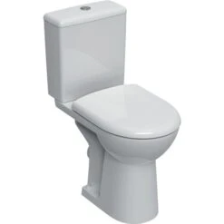 Geberit WC à Poser Renova Comfort Sans Bride 3/6 Litres -Bain Salle Produit Magasin arum rimfree 08322300000201 fermeture standard 3