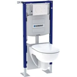Geberit Bâti-support Duofix WC Suspendu Bâti-support WC Suspendu 112 Cm Avec Plaque De Déclenchement Sigma01 Et WC Renova -Bain Salle Produit Magasin bati support duofix wc suspendu 118224112 plaque de declenchement sigma01 et wc suspendu renova 2