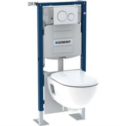 Geberit Bâti-support Duofix WC Suspendu Bâti-support WC Suspendu 112 Cm Avec Plaque De Déclenchement Sigma20 Et WC Renova -Bain Salle Produit Magasin bati support duofix wc suspendu 118311kj1 plaque de declenchement sigma20 et wc suspendu renova 2