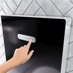 Bâti-support Prosys Neox Noir Et Pneumatique, Réservoir 80 Mm -Bain Salle Produit Magasin bati support prosys neox r0144a6 noir et pneumatique h 120 cm reservoir 80 mm 3