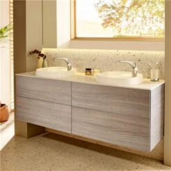 Roca Vasque Beyond 45x45 Cm Blanc Mat -Bain Salle Produit Magasin beyond a3270b7620 450x450 mm blanc mat 2