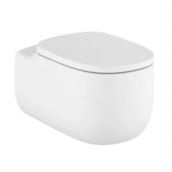 Roca WC Suspendu Beyond Blanc Mat Avec Abattant Frein De Chute