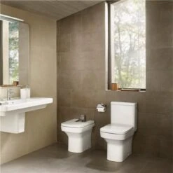 Roca Bidet Sur Pied Dama Blanc, 52x36x40 Cm, 1 Trou Percé, Compact -Bain Salle Produit Magasin bidet dama a357787000 2