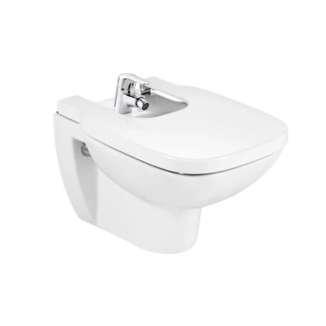 Roca Bidet Suspendu Debba Square Blanc, 35,5x54x30,5 Cm, 1 Trou Percé 3 Roca Bidet Suspendu Debba Square Blanc, 35,5x54x30,5 Cm, 1 Trou Percé