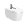 Roca Bidet Suspendu Inspira Round Blanc Brillant, 37x56x40 Cm, 1 Trou Percé, 2 Trous Préperçés -Bain Salle Produit Magasin bidet inspira a357525000