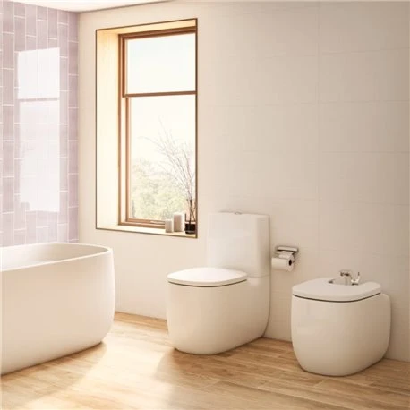 Roca Bidet Sur Pied Beyond Blanc Brillant, 38x58x41 Cm, Avec Perçage Pour Fixer L'abattant 5 Roca Bidet Sur Pied Beyond Blanc Brillant, 38x58x41 Cm, Avec Perçage Pour Fixer L'abattant – Image 3