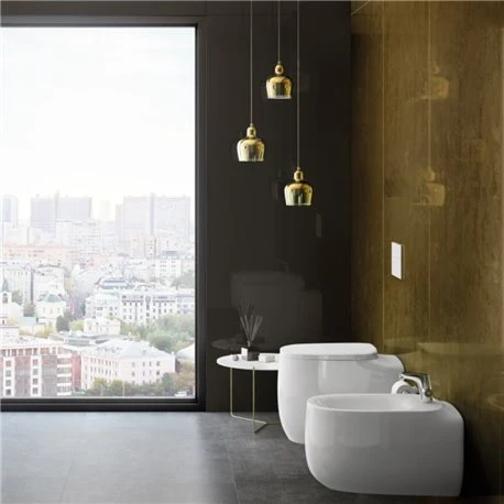 Roca Bidet Sur Pied Beyond Blanc Brillant, 38x58x41 Cm, Avec Perçage Pour Fixer L'abattant 6 Roca Bidet Sur Pied Beyond Blanc Brillant, 38x58x41 Cm, Avec Perçage Pour Fixer L'abattant – Image 4