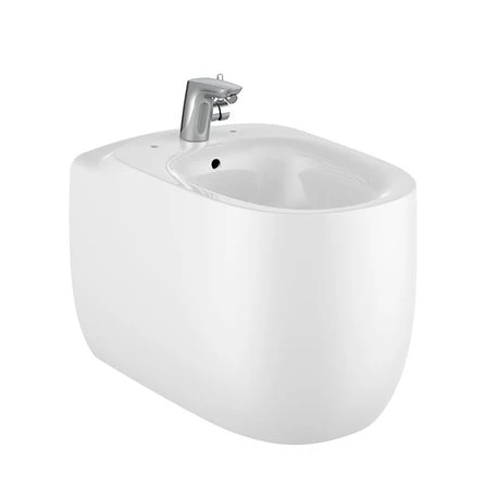 Roca Bidet Sur Pied Beyond Blanc Brillant, 38x58x41 Cm, Avec Perçage Pour Fixer L'abattant 3 Roca Bidet Sur Pied Beyond Blanc Brillant, 38x58x41 Cm, Avec Perçage Pour Fixer L'abattant