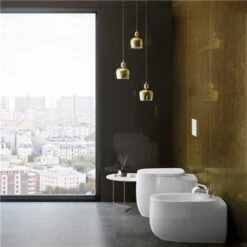 Roca Bidet Sur Pied Beyond Blanc Mat, 38x58x41 Cm, Avec Perçage Pour Fixer L'abattant -Bain Salle Produit Magasin bidet sur pied beyond a3570b8620 blanc mat avec percage 3