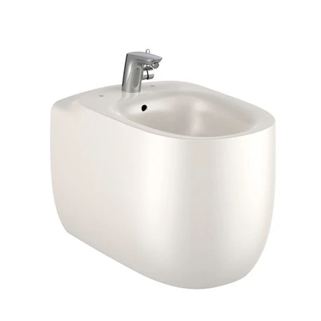 Roca Bidet Sur Pied Beyond Beige, 38x58x41 Cm, Avec Perçage Pour Fixer L'abattant 4 Roca Bidet Sur Pied Beyond Beige, 38x58x41 Cm, Avec Perçage Pour Fixer L'abattant – Image 2