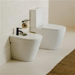 Roca Bidet Sur Pied Ona Blanc Brillant 53x36x42 Cm, 1 Trou Percé -Bain Salle Produit Magasin bidet sur pied ona blanc brillant 53x36x42 cm 1 trou perce 2