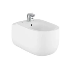 Roca Bidet Suspendu Beyond Blanc Mat, 38x58x41 Cm, Sans Perçage