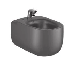 Roca Bidet Suspendu Beyond Onyx, 38x58x41 Cm, 1 Trou Percé
