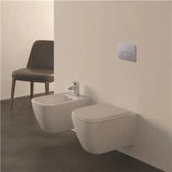 Ideal Standard Bidet Suspendu I.Life B 54x35,5 Cm Blanc -Bain Salle Produit Magasin bidet suspendu ilife b 54x355 cm blanc 2