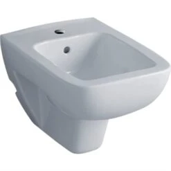 Geberit Bidet Suspendu Renova Plan Dégagement Au Sol 7 Cm 34x35x54 Cm -Bain Salle Produit Magasin bidet suspendu prima style 00295300000 cuvette 596x410x355 mm 3