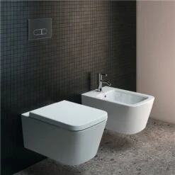 Ideal Standard Bidet Suspendu Blend Cube 56x36 Cm Blanc Brillant