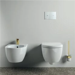 Ideal Standard Bidet Suspendu Blend Curve 54x35,5 Cm Blanc
