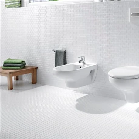 Roca Bidet Suspendu Victoria Blanc, 35,5x54,5x40 Cm, 1 Trou Percé 5 Roca Bidet Suspendu Victoria Blanc, 35,5x54,5x40 Cm, 1 Trou Percé – Image 3