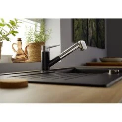 Mitigeur Cuisine Blancowega-S II 526420 Anthracite/chromé -Bain Salle Produit Magasin blancowega s ii 526420 anthracite chrome 2