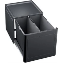 Blanco Poubelle Sous évier Botton Pro 45/2, 2 Bacs 26 Litres Automatique