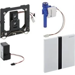 Geberit Plaque WC Commande Urinoir Type 50 Laiton Brossé