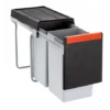 Franke Poubelle Sous évier Cube 30, 2 Bacs 20 + 10 Litres 015689 -Bain Salle Produit Magasin cube 30 015689 poubelle 20 10 litres
