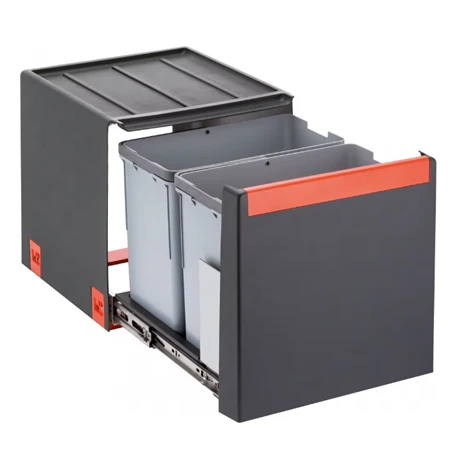 Franke Poubelle Sous évier Cube 40, 2 Bacs 14 + 14 Litres 015627 3 Franke Poubelle Sous évier Cube 40, 2 Bacs 14 + 14 Litres 015627