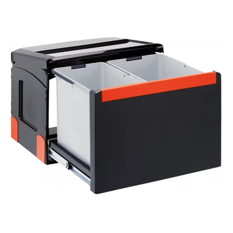 Franke Poubelle Sous évier Cube 50, 2 Bacs 18 + 14 Litres 038183 3 Franke Poubelle Sous évier Cube 50, 2 Bacs 18 + 14 Litres 038183