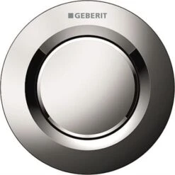 Geberit Plaque WC Type 01 Poussoir à Encastrer Chromé Brillant