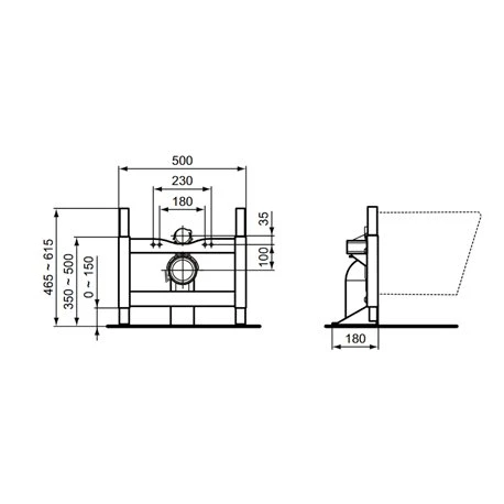 Demi Bâti-support Prosys Autonome 4 Demi Bâti-support Prosys Autonome – Image 2