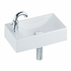 Geberit Lave-mains Diedro 40 Cm Cuve à Droite