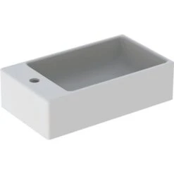 Geberit Lave-mains Diedro 40 Cm Cuve à Droite -Bain Salle Produit Magasin diedro de 40 cm 00109120000 cuve a droite trou perce a gauche 5