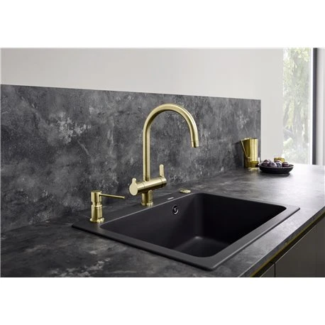 Blanco Distributeur De Savon Lato, 526699 Satin Gold 300 Ml 6 Blanco Distributeur De Savon Lato, 526699 Satin Gold 300 Ml – Image 4