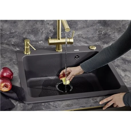 Blanco Distributeur De Savon Lato, 526699 Satin Gold 300 Ml 7 Blanco Distributeur De Savon Lato, 526699 Satin Gold 300 Ml – Image 5