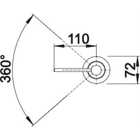 Blanco Distributeur De Savon Piona, 517667 Chromé 300 Ml 6 Blanco Distributeur De Savon Piona, 517667 Chromé 300 Ml – Image 4