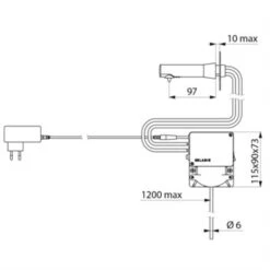 Distributeur électronique De Savon 512151P Avec Tube Souple 1,20 M Pour Réservoir éloigné 7 Distributeur électronique De Savon 512151P Avec Tube Souple 1,20 M Pour Réservoir éloigné -Bain Salle Produit Magasin distributeur electronique de savon 512151p avec tube souple 120 m pour reservoir eloigne 2
