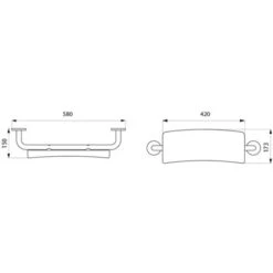 Dosseret Confort Pour WC Suspendu 510629N Blanc Brillant -Bain Salle Produit Magasin dosseret confort pour wc 510629n blanc brillant 1