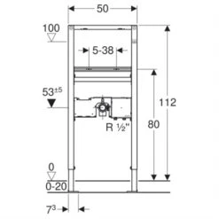 Bain Salle Produit Magasin -Bain Salle Produit Magasin duofix 111551001 geberit bati support lavabo ensastrer 1