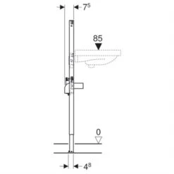 Geberit Bâti-support Duofix Lavabo 112 Cm Module Fonctionnel à Encastrer 7 Geberit Bâti-support Duofix Lavabo 112 Cm Module Fonctionnel à Encastrer -Bain Salle Produit Magasin duofix 111551001 geberit bati support lavabo ensastrer 2