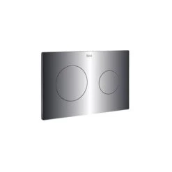 Roca Plaque De Commande Duplo One PL10 Dual Inox Anti-vandalisme