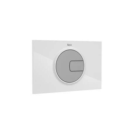 Roca Plaque De Commande Duplo One PL4 Dual Blanc Brillant/chromé Mat 3 Roca Plaque De Commande Duplo One PL4 Dual Blanc Brillant/chromé Mat