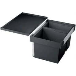 Blanco Poubelle Sous évier Flexon II 60/2, 2 Bacs 30+19 Litres
