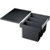 Blanco Poubelle Sous évier Flexon II 60/3, 3 Bacs 15+15+15 Litres 2 Blanco Poubelle Sous évier Flexon II 60/3, 3 Bacs 15+15+15 Litres -Bain Salle Produit Magasin flexon ii 60 3 521472 noir